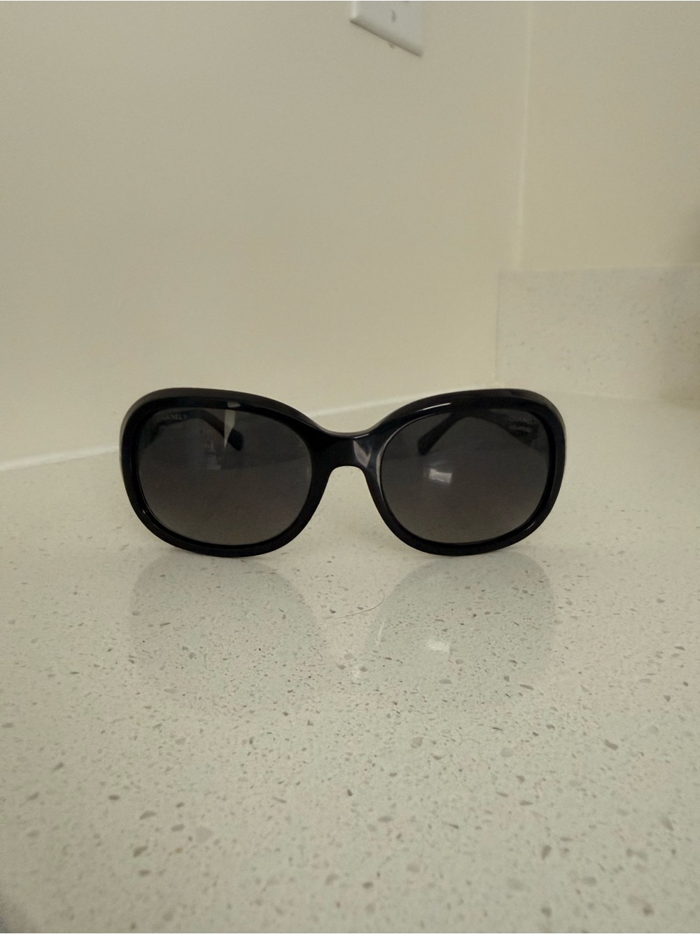 Chanel 5286 Black Oversized Polarized Sunglasses – Made in Italy